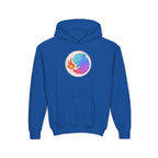 Youth Hoodie — Colorful Fire-Breathing Dragon Graphic