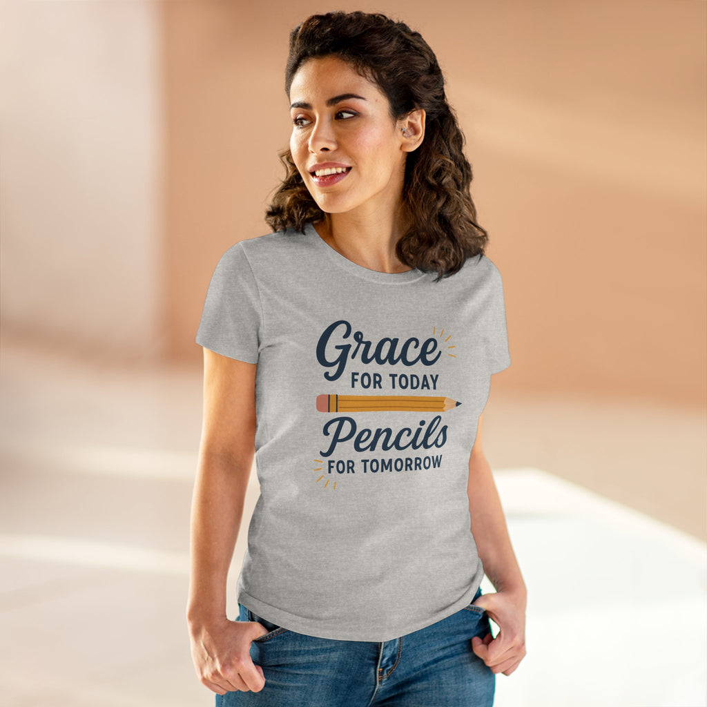 Grace for Today, Pencils for Tomorrow Tee