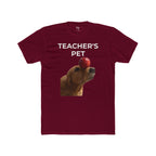 Teacher's Pet T-Shirt — Cute Dog Balancing Apple Tee for Teachers & Students