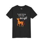 Youth Tee - 'I Would But My Horse Said Neigh' Cute Ornamental Horse