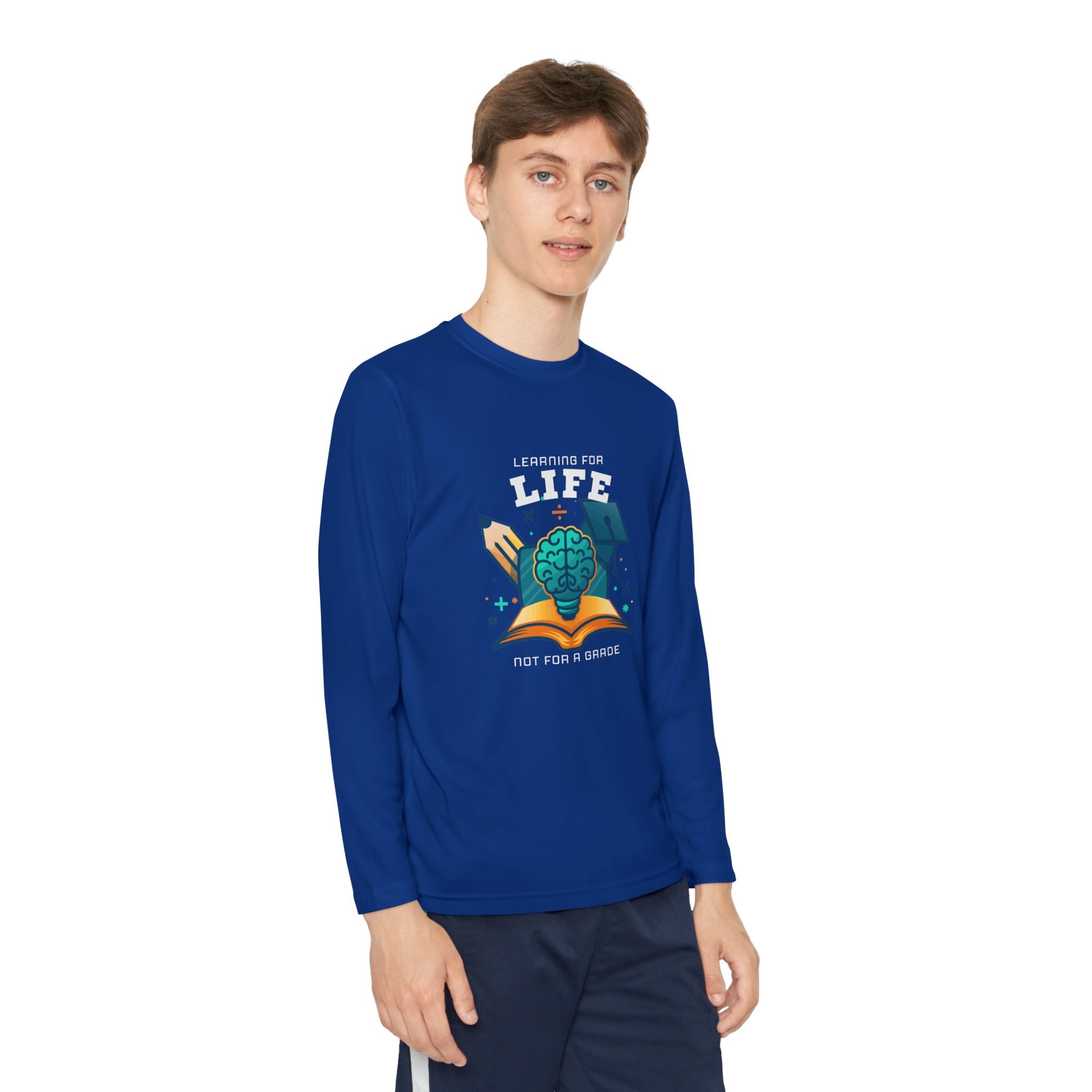 Learning for Life Youth Long Sleeve Tee — Life Learner