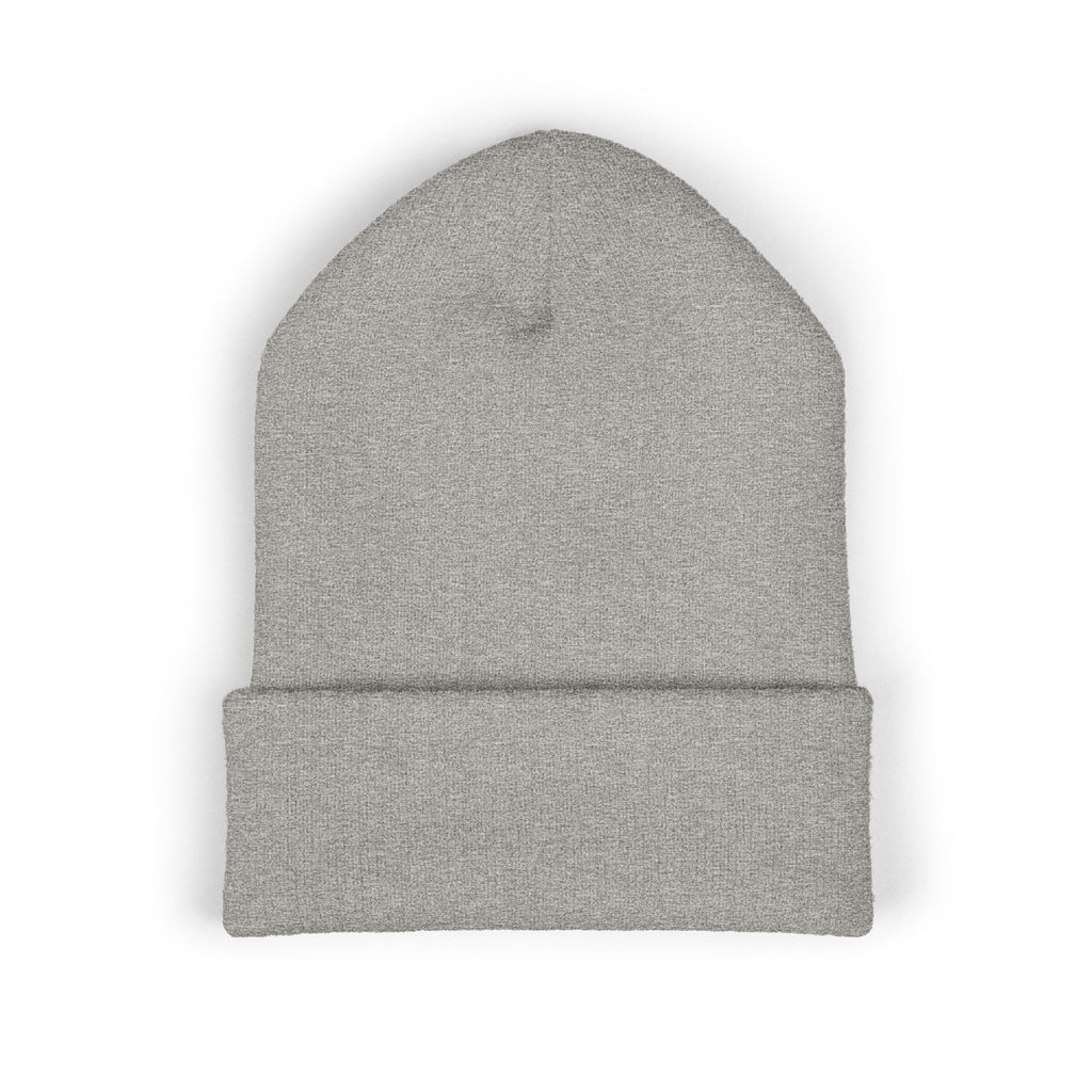 Minimalist Cuffed Beanie w/Embroidered logo