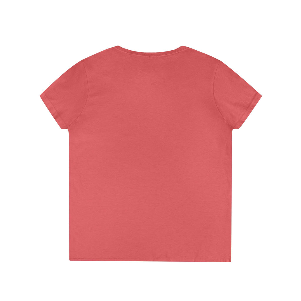 Minimalist Ladies' V-Neck T-Shirt