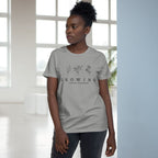 Floral Women’s Tee — 'Growing World Changers' Inspirational T-Shirt
