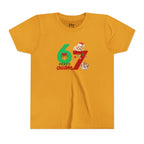 Youth Tee – '67 Merry Christmas' Cute Puppy Holiday Shirt