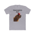 Teacher's Pet T-Shirt — Cute Dog Balancing Apple Tee for Teachers & Students