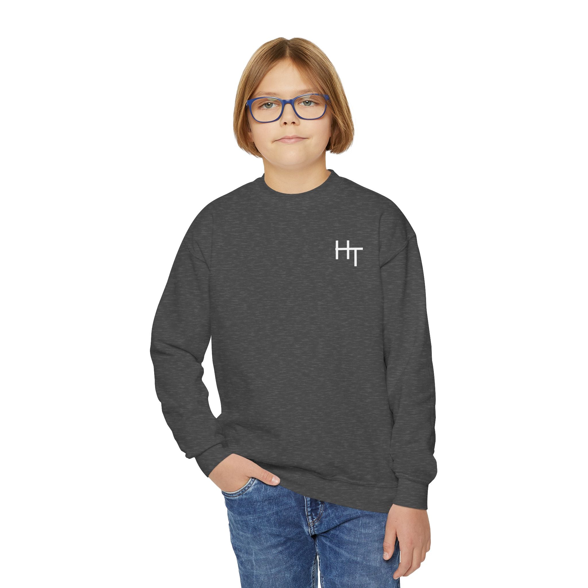 Minimalist Youth Crewneck Sweatshirt