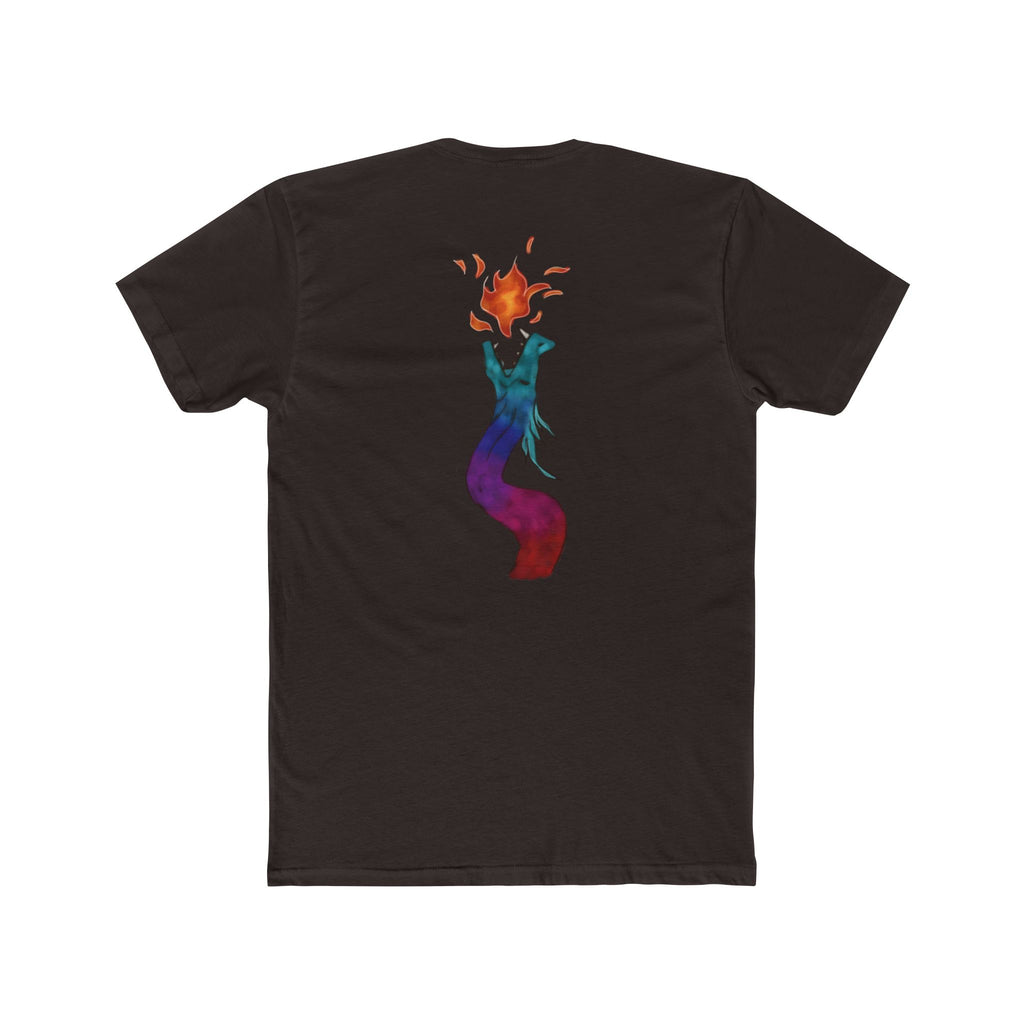 Mystical dragon Tee — Colorful Watercolor look