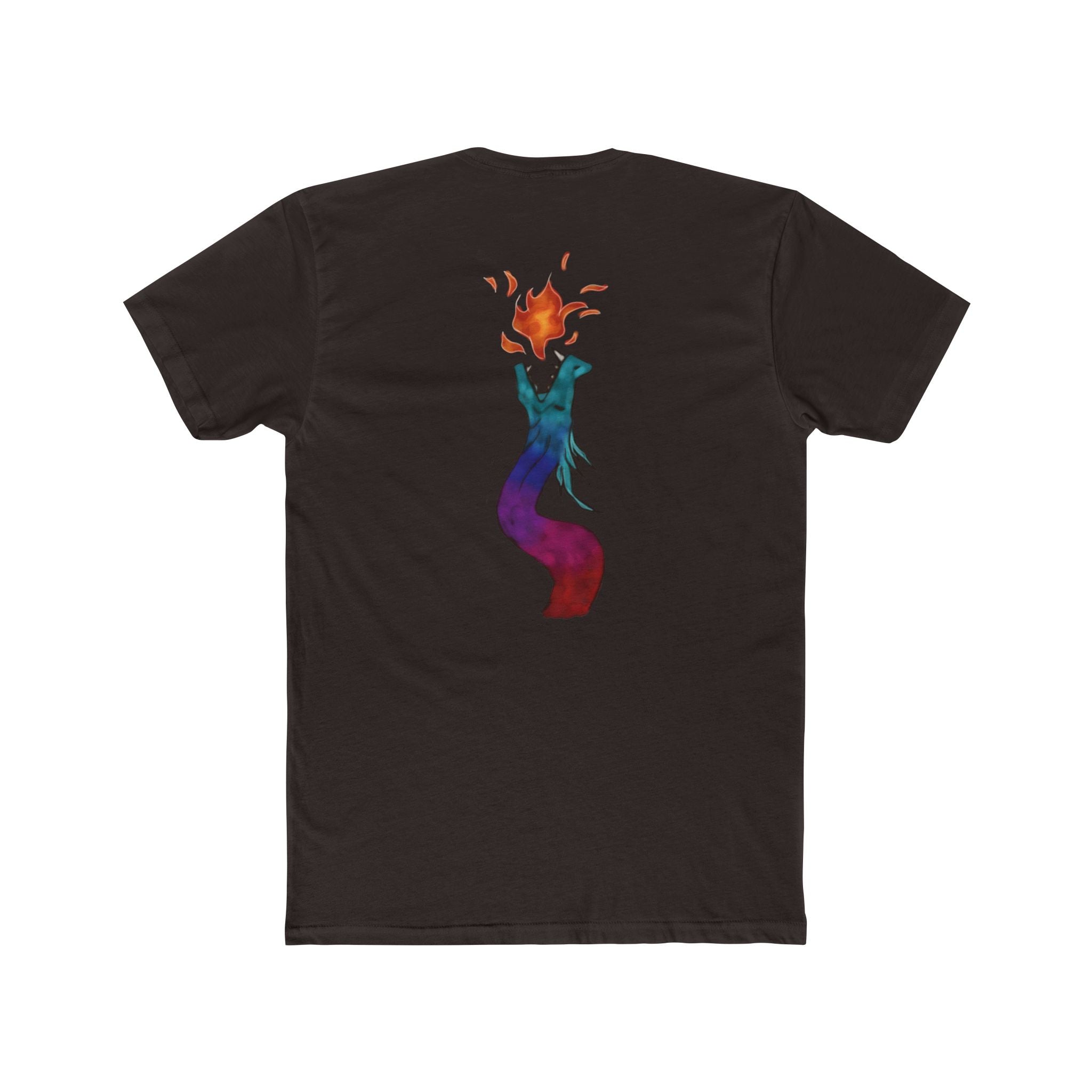 Mystical dragon Tee — Colorful Watercolor look