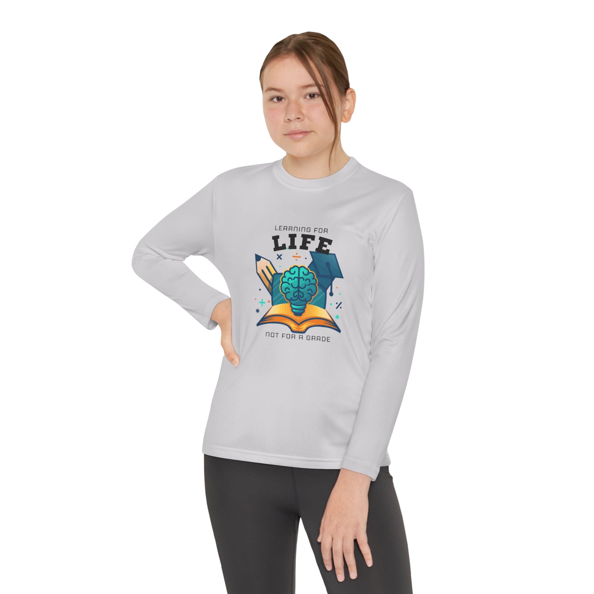 Learning for Life Youth Long Sleeve Tee — Life Learner