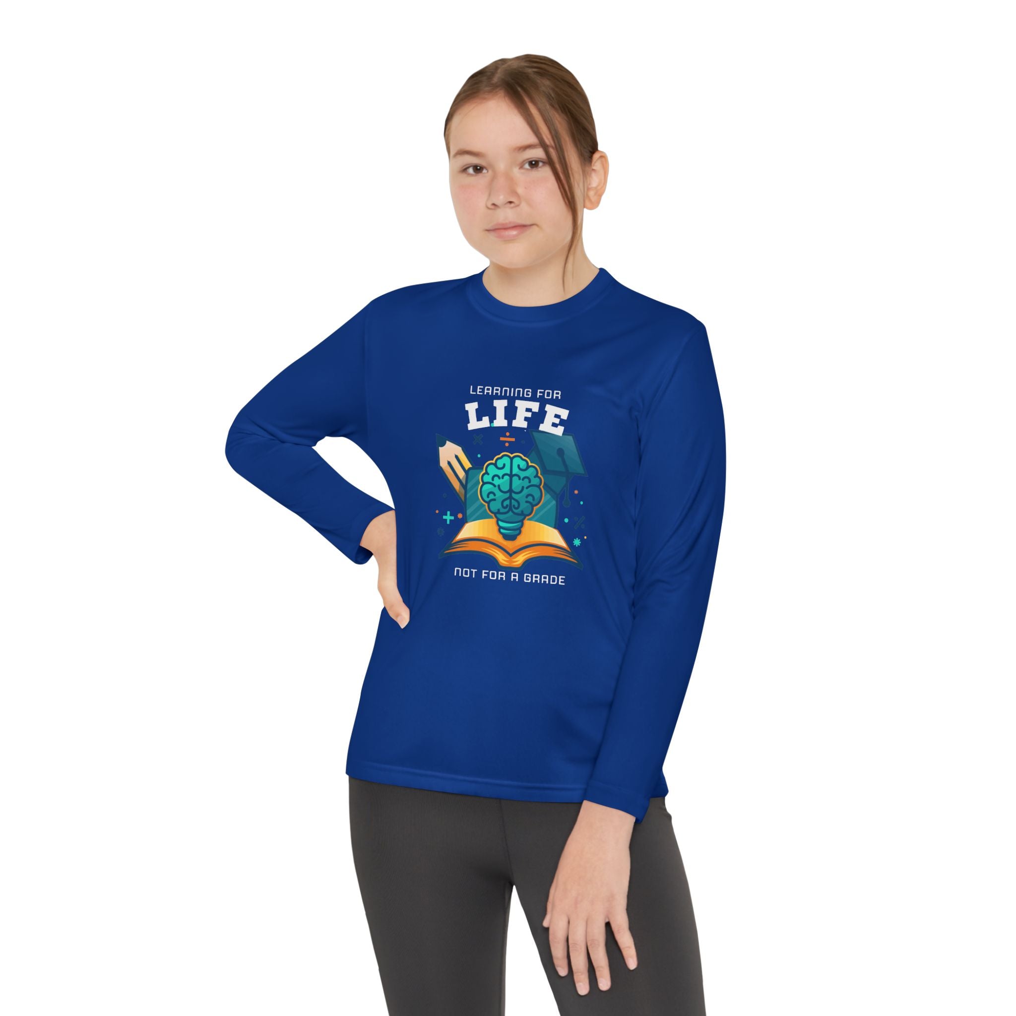 Learning for Life Youth Long Sleeve Tee — Life Learner