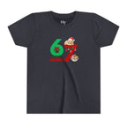 Youth Tee – '67 Merry Christmas' Cute Puppy Holiday Shirt