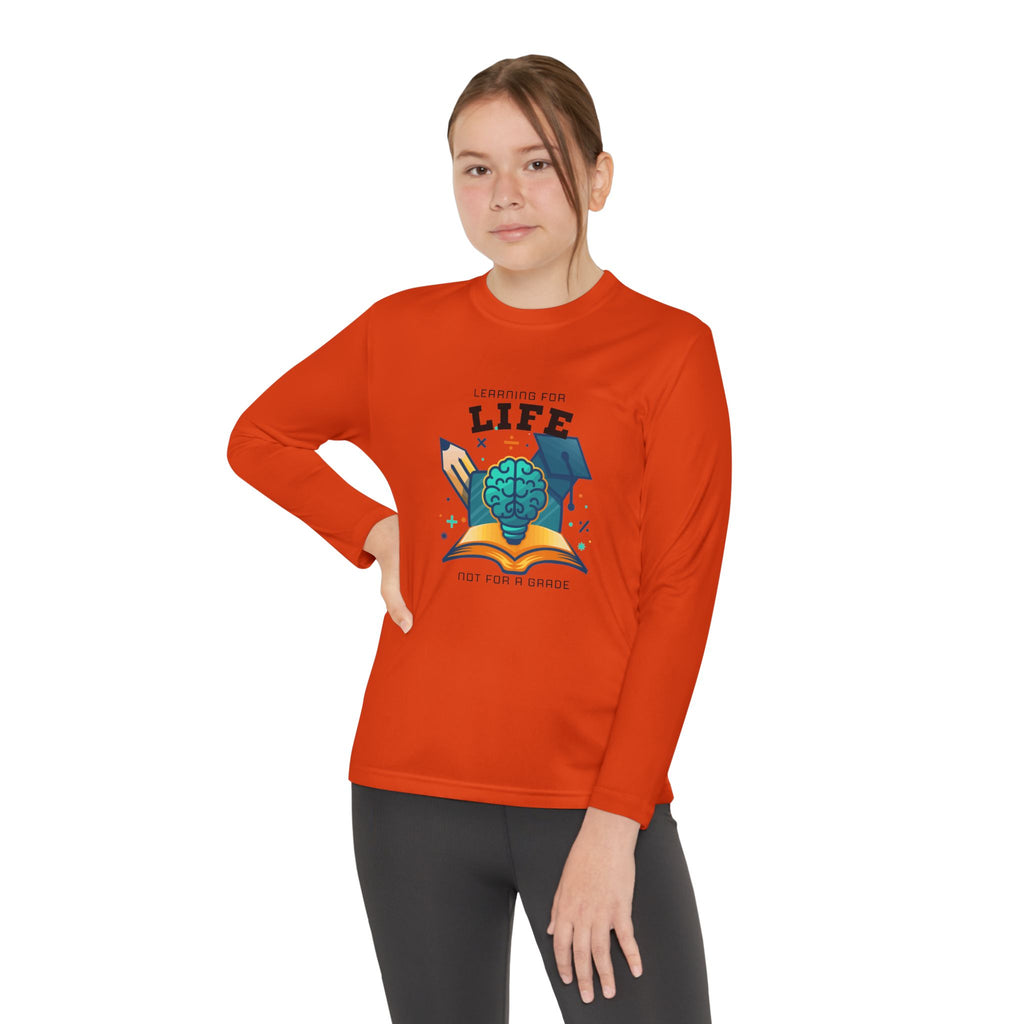 Learning for Life Youth Long Sleeve Tee — Life Learner