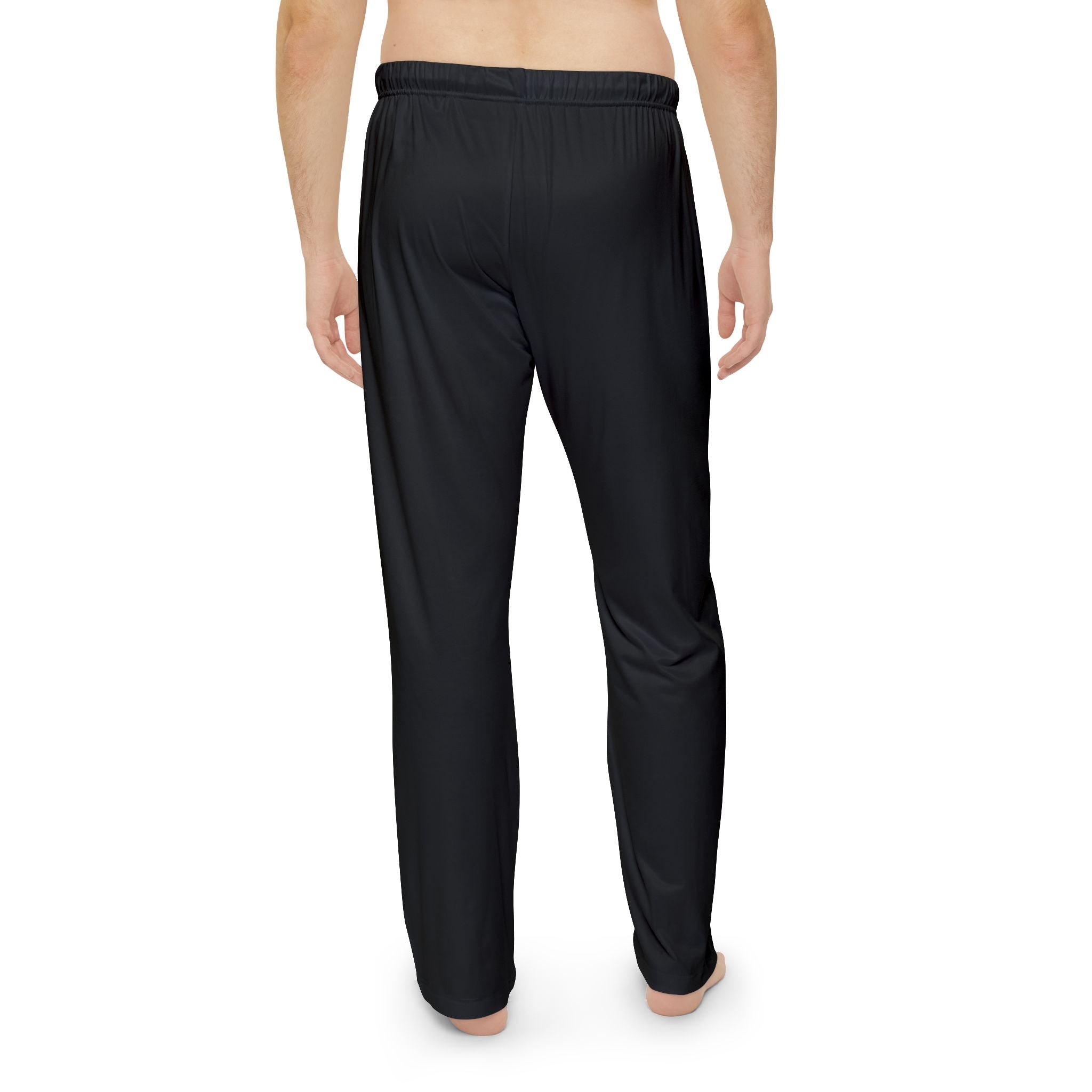 Minimalist Men's Black Pajama Pants — Loungewear