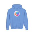 Youth Hoodie — Colorful Fire-Breathing Dragon Graphic