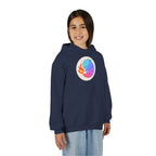 Youth Hoodie — Colorful Fire-Breathing Dragon Graphic
