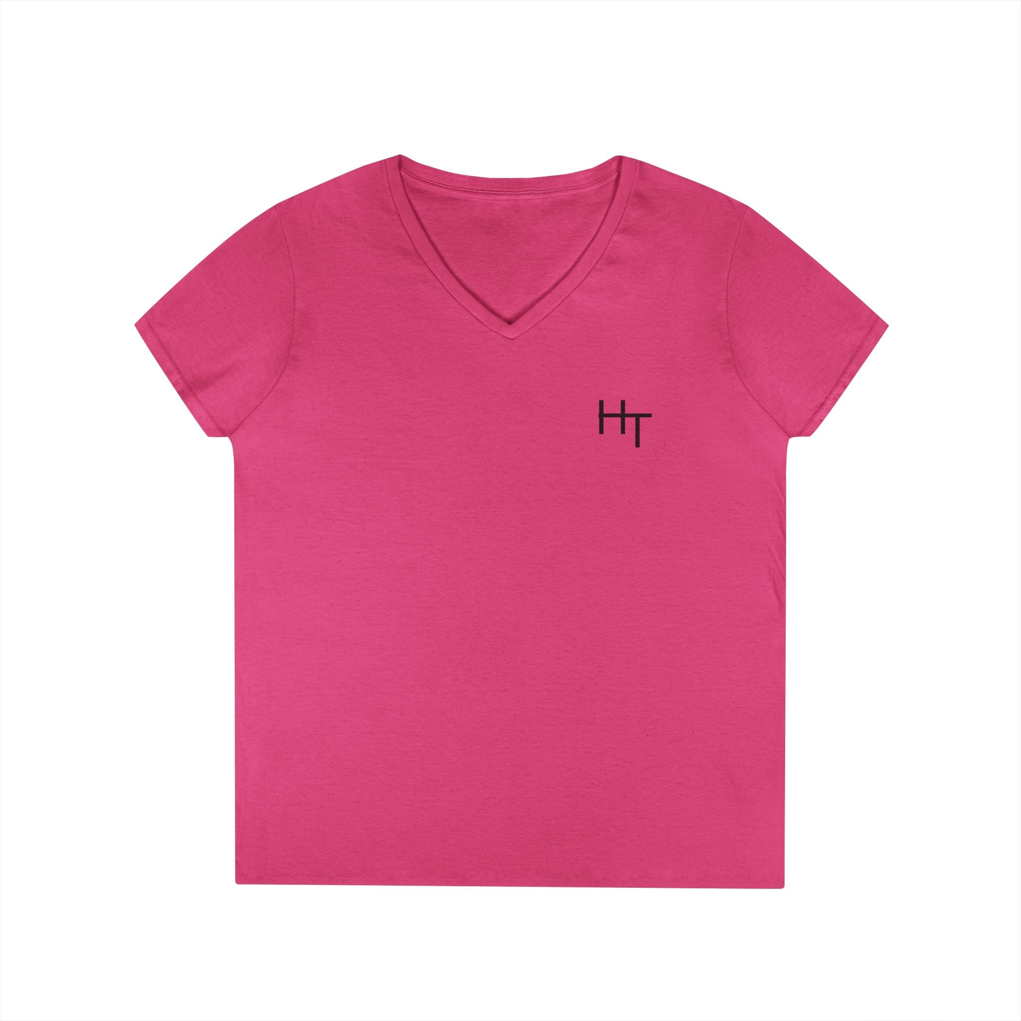 Minimalist Ladies' V-Neck T-Shirt