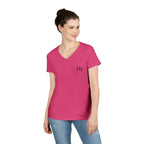 Minimalist Ladies' V-Neck T-Shirt