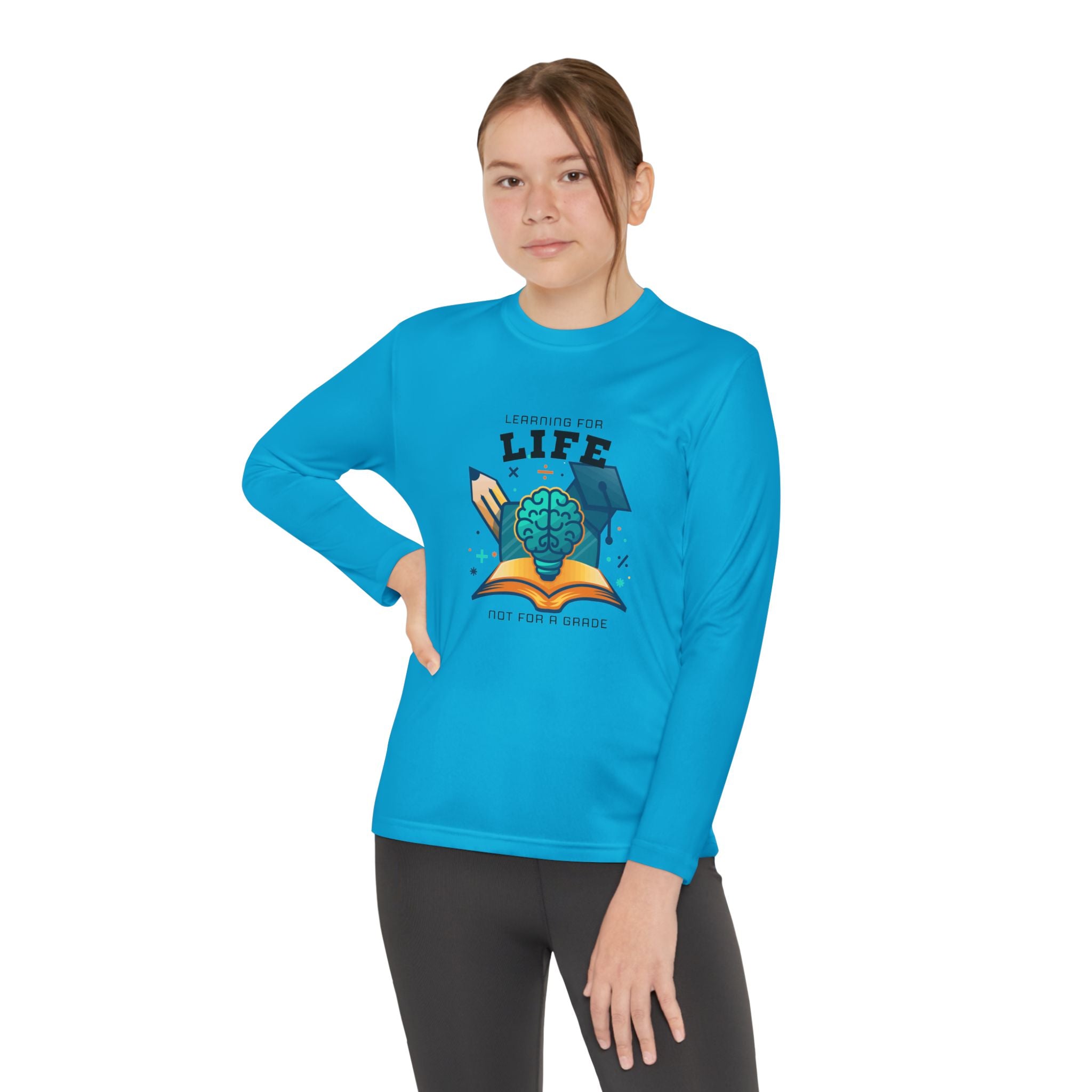 Learning for Life Youth Long Sleeve Tee — Life Learner