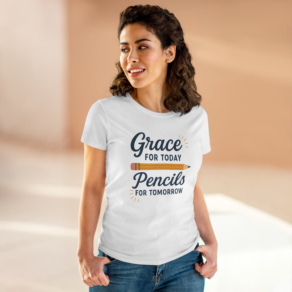 Grace for Today, Pencils for Tomorrow Tee