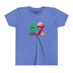 Youth Tee – '67 Merry Christmas' Cute Puppy Holiday Shirt