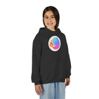 Youth Hoodie — Colorful Fire-Breathing Dragon Graphic