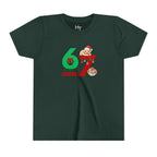 Youth Tee – '67 Merry Christmas' Cute Puppy Holiday Shirt