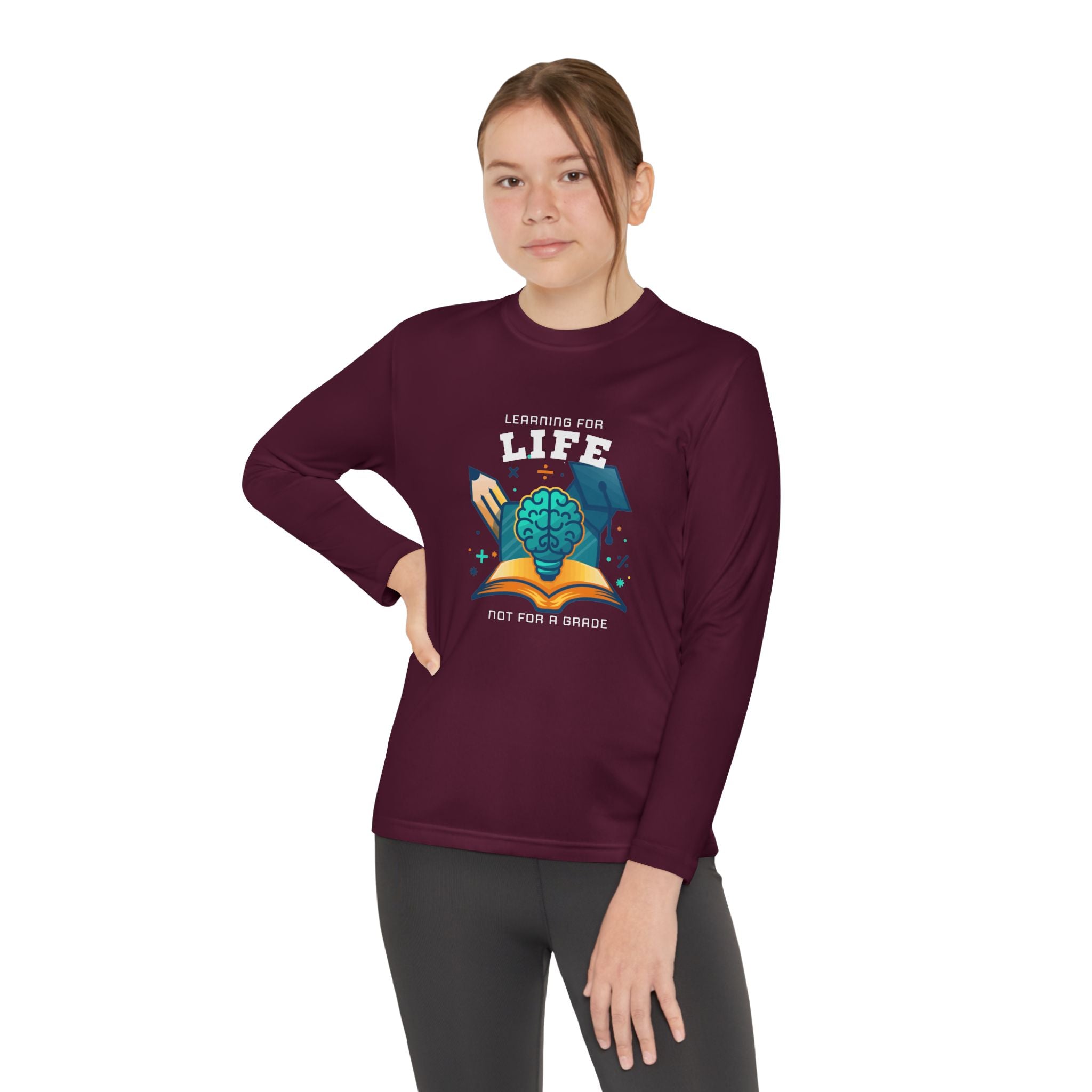 Learning for Life Youth Long Sleeve Tee — Life Learner