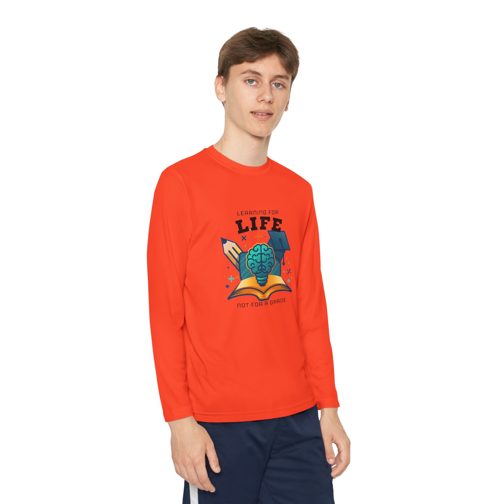 Learning for Life Youth Long Sleeve Tee — Life Learner