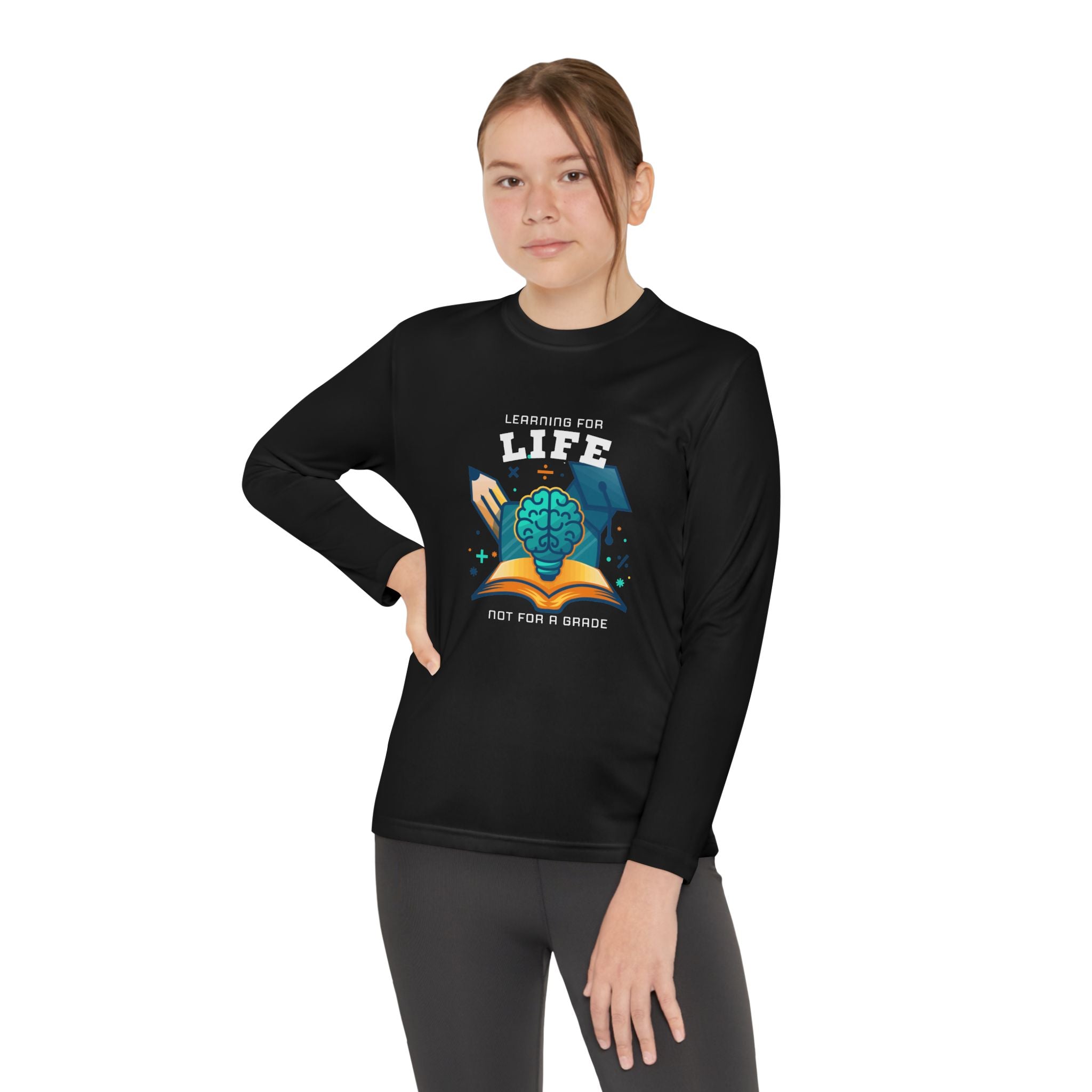 Learning for Life Youth Long Sleeve Tee — Life Learner
