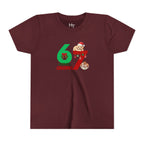 Youth Tee – '67 Merry Christmas' Cute Puppy Holiday Shirt