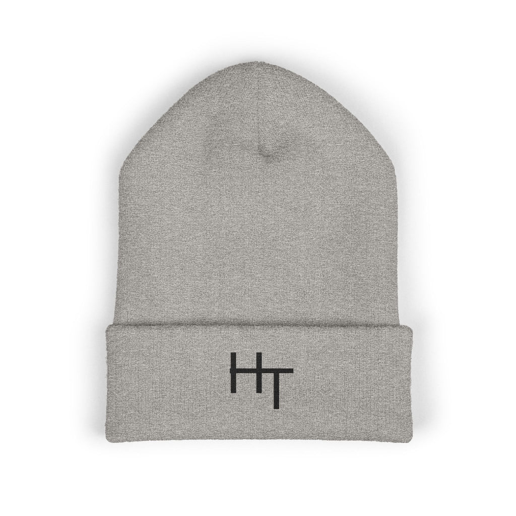 Minimalist Cuffed Beanie w/Embroidered logo