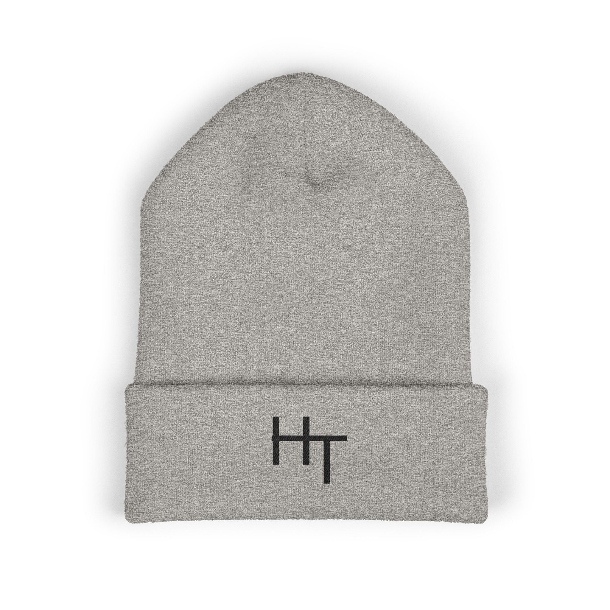 Minimalist Cuffed Beanie w/Embroidered logo