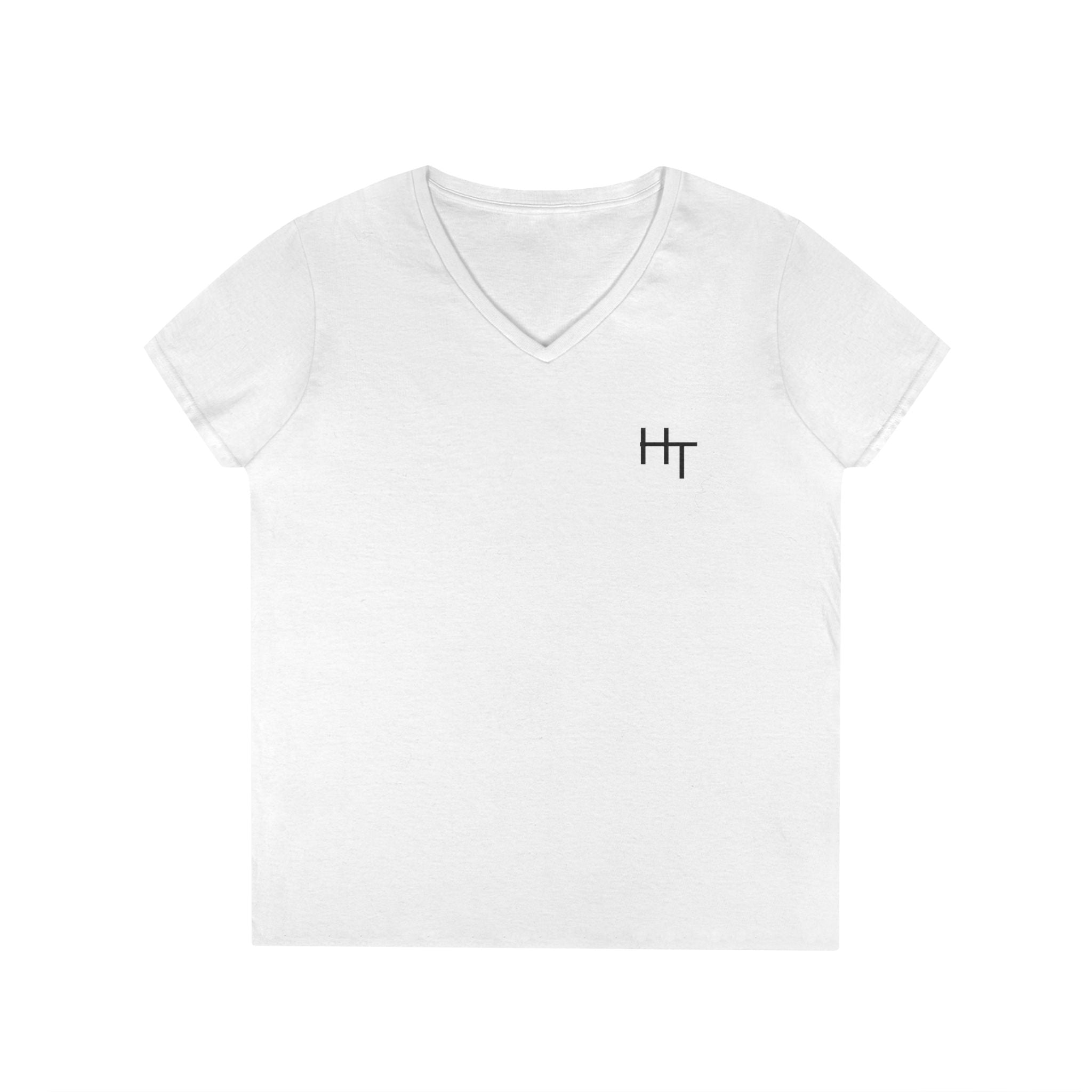 Minimalist Ladies' V-Neck T-Shirt