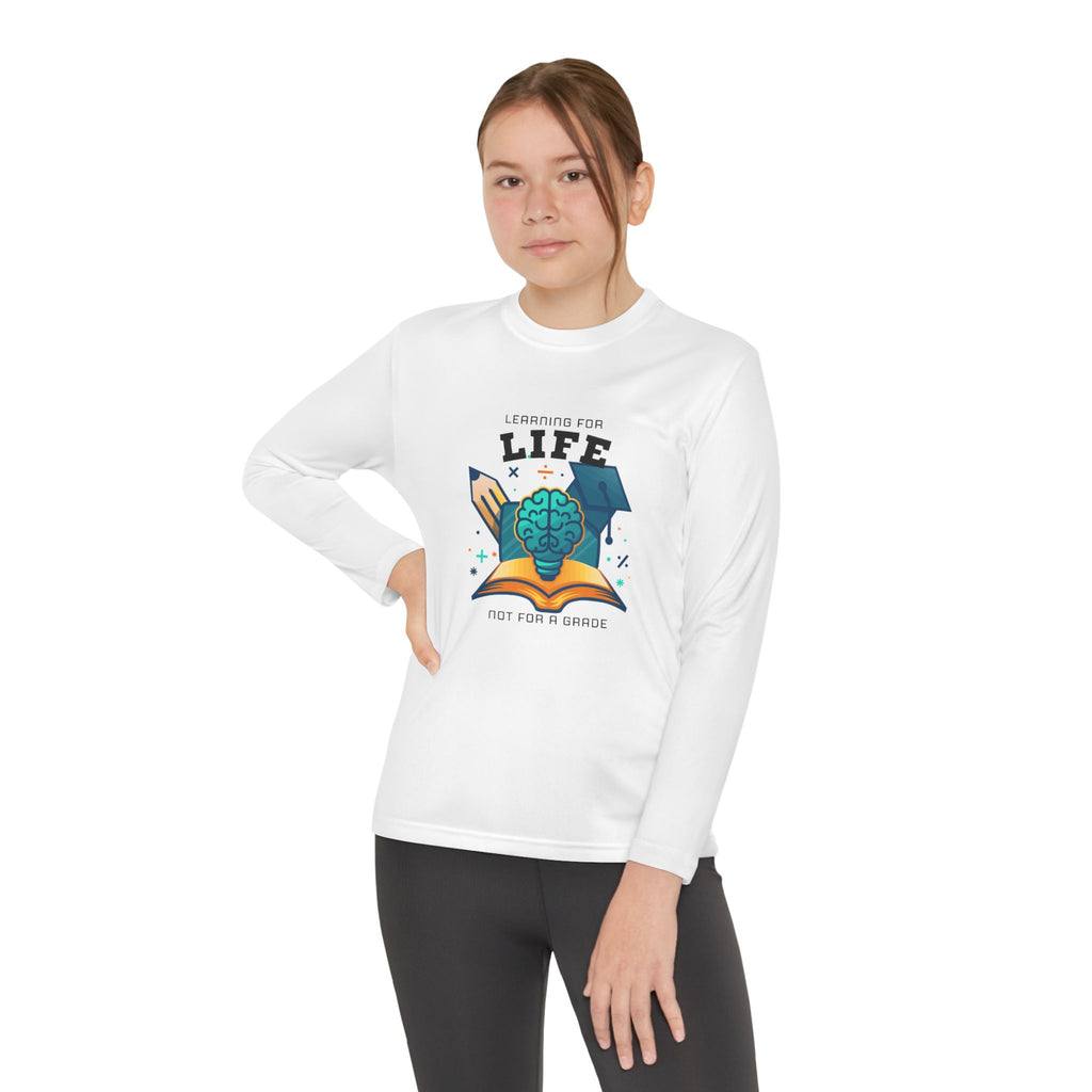 Learning for Life Youth Long Sleeve Tee — Life Learner