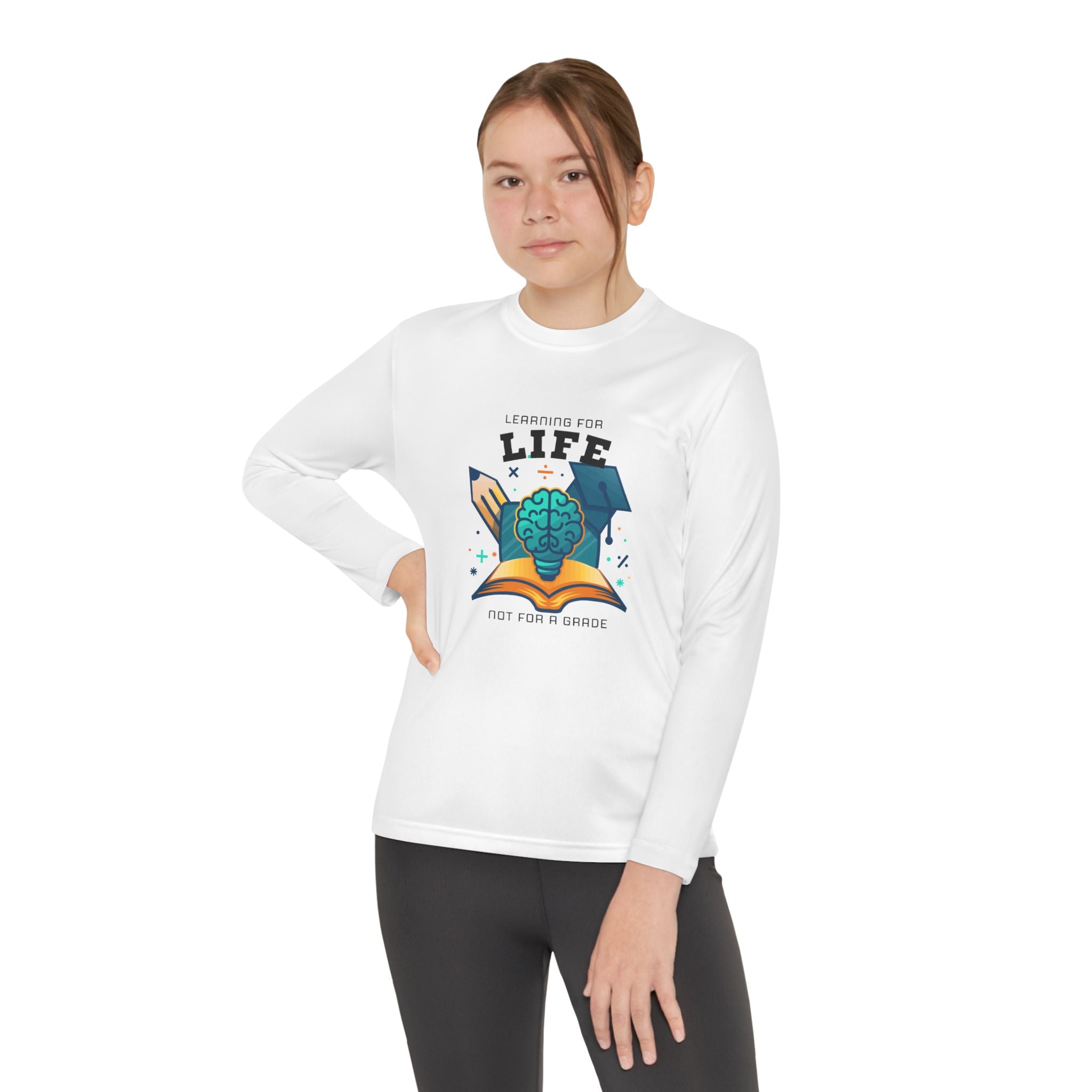 Learning for Life Youth Long Sleeve Tee — Life Learner