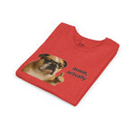 Youth Tee — Funny Bulldog Graphic “mmm, actually” Kids Shirt