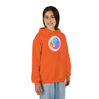 Youth Hoodie — Colorful Fire-Breathing Dragon Graphic