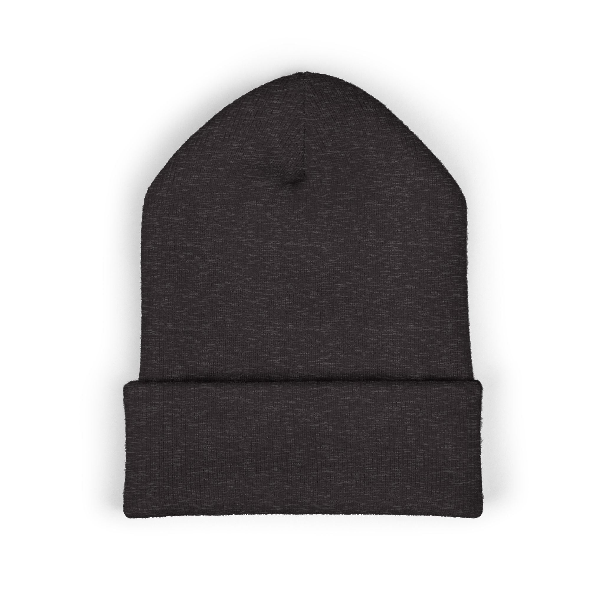 Minimalist Cuffed Beanie w/Embroidered logo