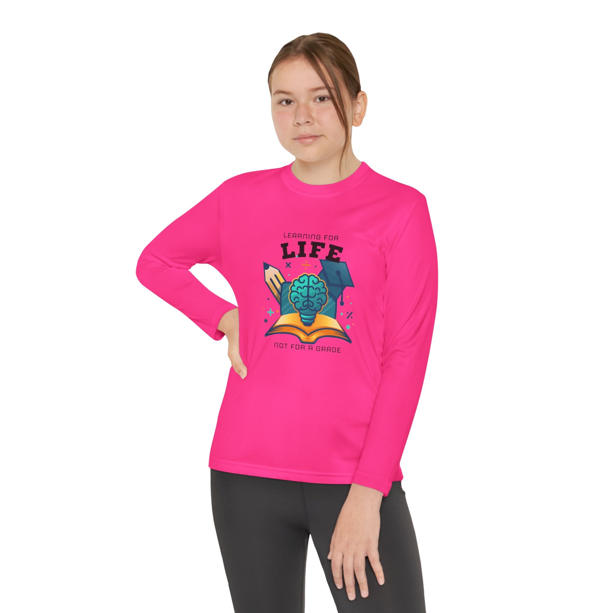 Learning for Life Youth Long Sleeve Tee — Life Learner