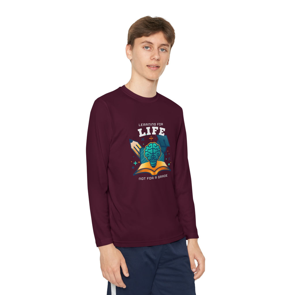 Learning for Life Youth Long Sleeve Tee — Life Learner