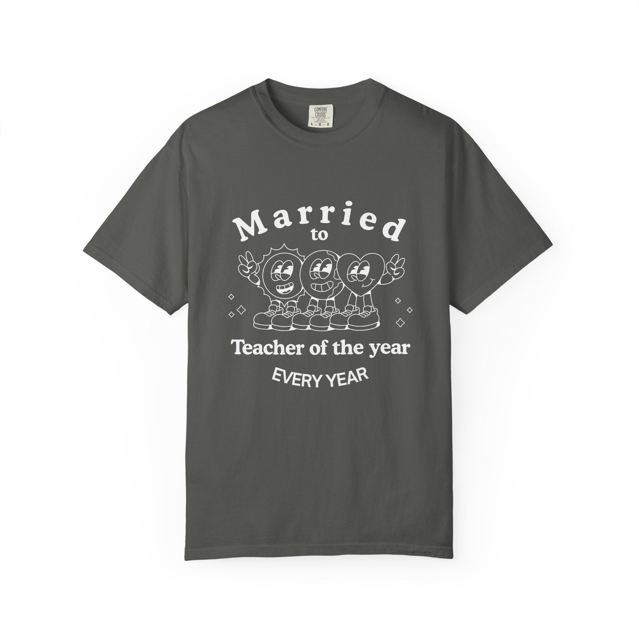 Married to Teacher of the Year T-Shirt — Funny Homeschool dad shirt