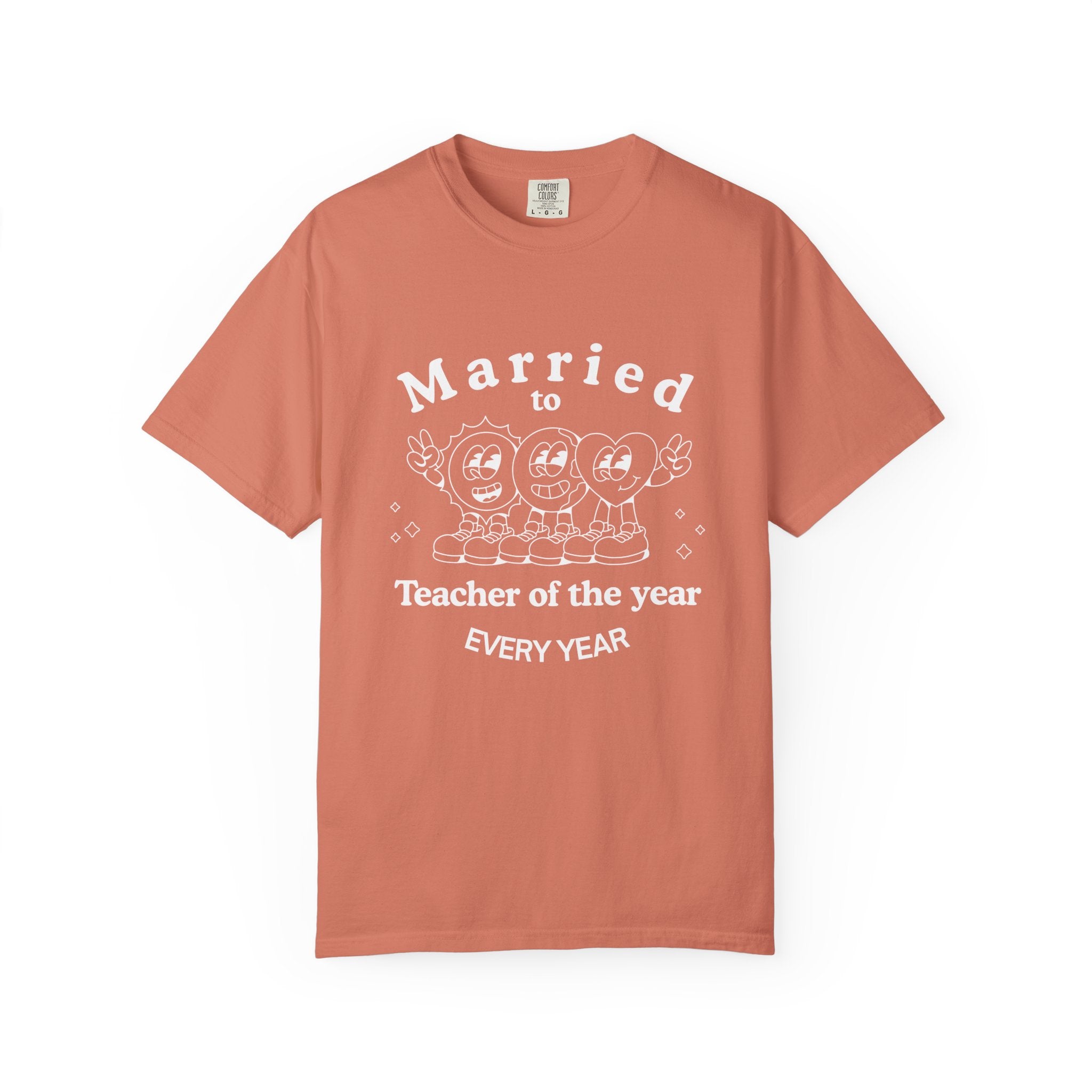 Married to Teacher of the Year T-Shirt — Funny Homeschool dad shirt