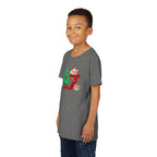 Youth Tee – '67 Merry Christmas' Cute Puppy Holiday Shirt