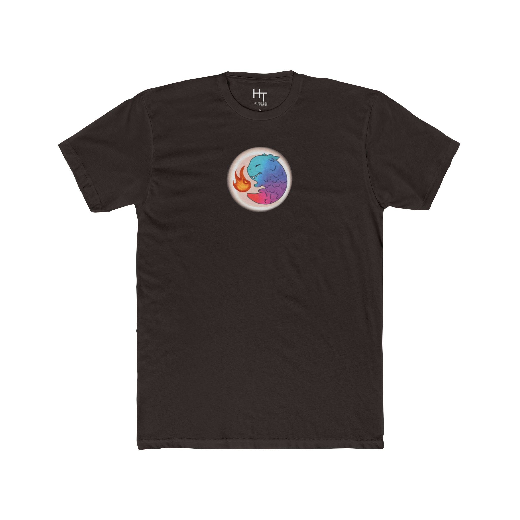 Mystical dragon Tee — Colorful Watercolor look