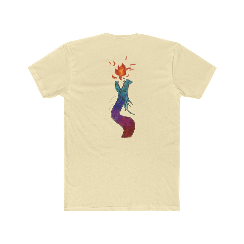 Mystical dragon Tee — Colorful Watercolor look