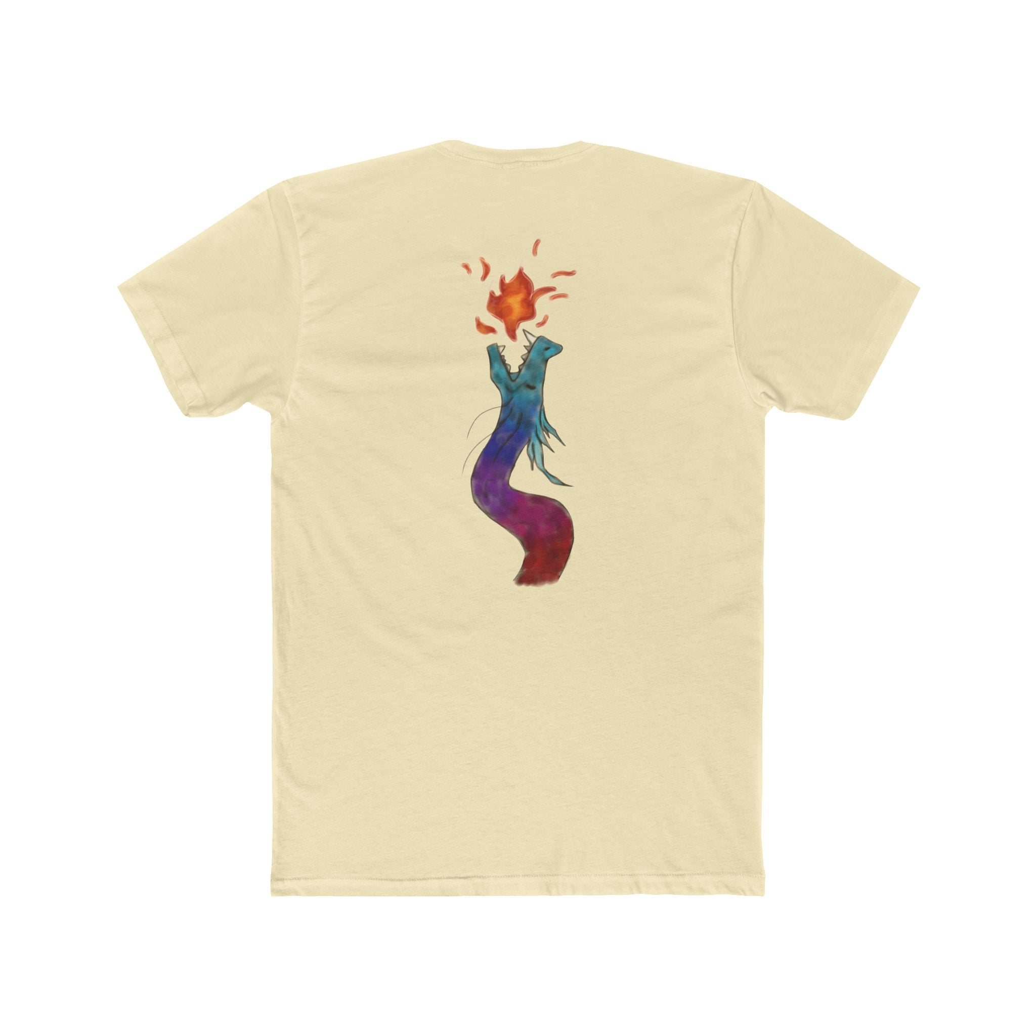 Mystical dragon Tee — Colorful Watercolor look