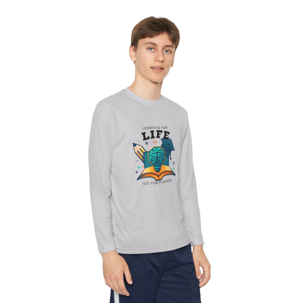Learning for Life Youth Long Sleeve Tee — Life Learner
