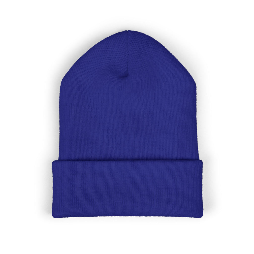 Minimalist Cuffed Beanie w/Embroidered logo