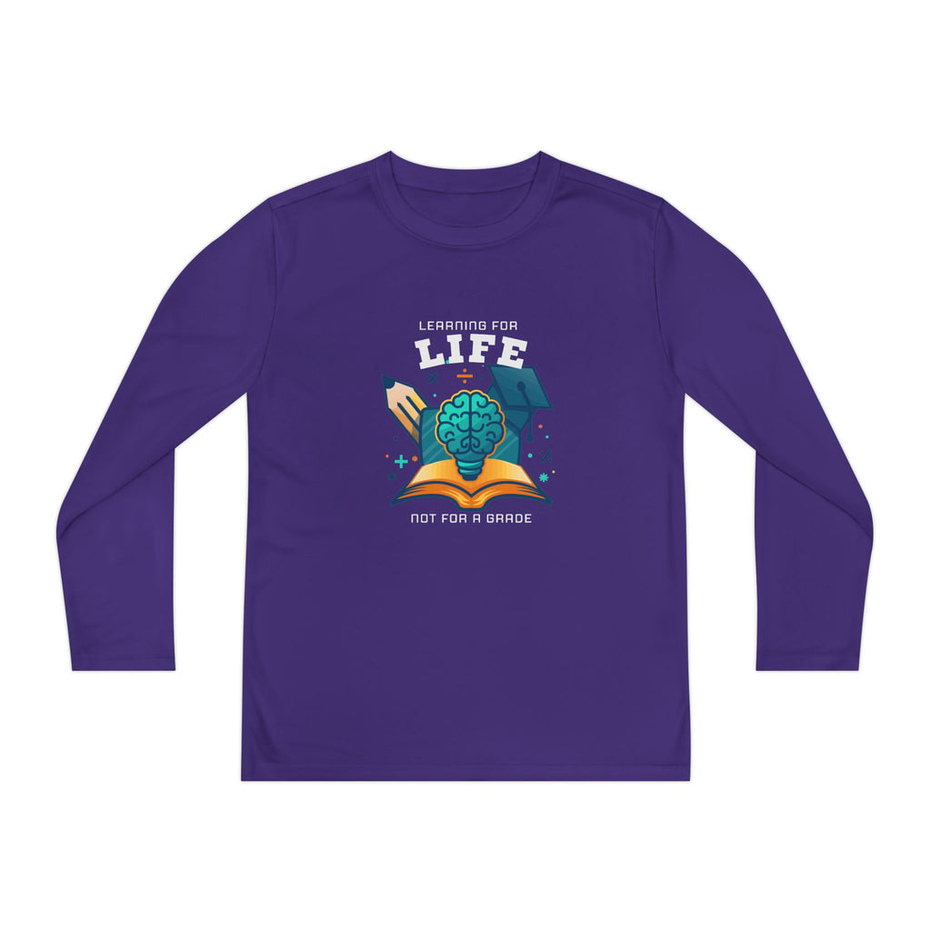 Learning for Life Youth Long Sleeve Tee — Life Learner